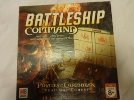 Pirates of the Caribbean BATTLESHIP COMMAND board game Disney POTC Jack ... - £12.99 GBP