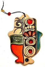 Hamsa Hand with Olive Leaf for Energy Luck &amp; Success - $39.10