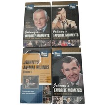 Johnny Carson 4 VHS Tapes Animal Hijinks Fav Moments 60-80 The FinaL Show SEALED - $12.19