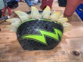 Helmet RUSKULLZ Youth SIze Protective Headwear - $9.89