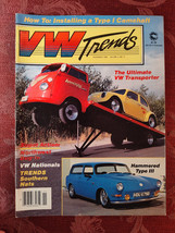 VW Trends Volkswagen Car Magazine November 1984 VW Transporter Type III - £11.58 GBP