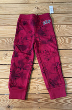 gap NWT boy’s graphic Dinosaur sweatpants size 4 red A11 - £12.76 GBP