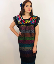 Beautiful Mexican Dress -  Loom Woven (Large) - $64.00