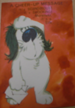 1970 era get well card - $7.00