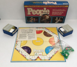 vintage board game people weekly trivia game parker brothers 2- 7 players - $19.75