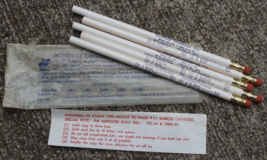 Ellisville MO. 1972 Football Schedule Chevrolet Vintage Wooden Pencil NE... - $49.99
