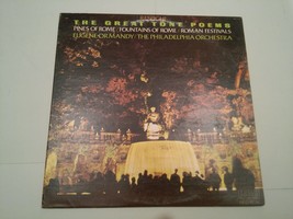 020B The Great Tone Pomes Respighi Philadelphia Orchestra Eugene Ormandy Album - £11.94 GBP