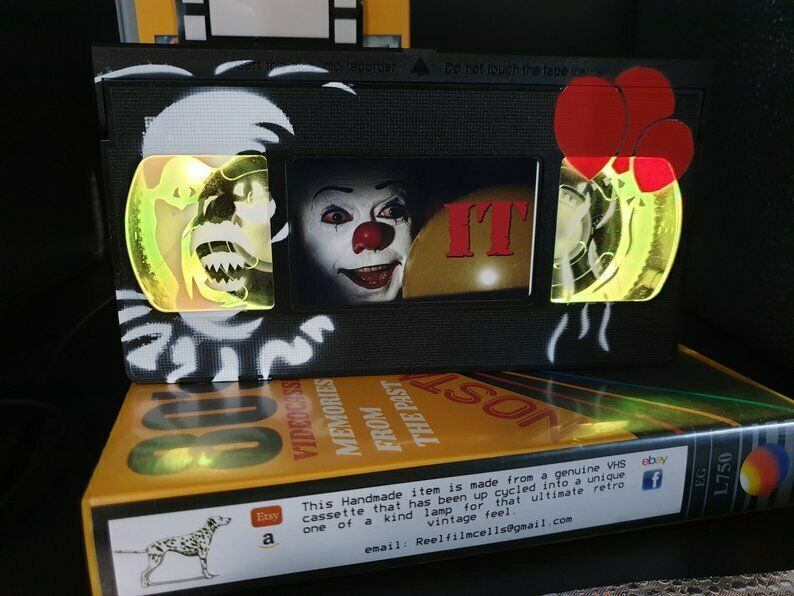 Retro VHS Lamp,Creepshow 2,Night Light!Amazing Gift Idea For Any Movie Fan. Item image 5