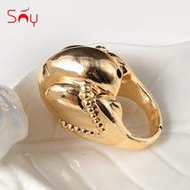 Sunny Jewelry Big Ring  New Design High Quality Copper New Ring Jewelry For Wome - £14.81 GBP