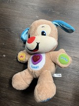 Fisher Price Puppy Laugh & Learn Smart Stages Dog 2014 Interactive Toy Plush - $11.26