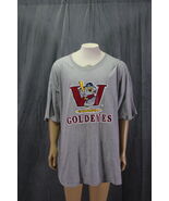 Winnipeg Goldeyes Shirt - Original Logo on Grey - Men's 4XL - $49.00