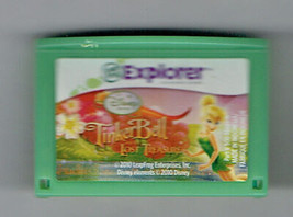 leapFrog Explorer Game Cart Tinkerbell and the Lost Treasure Rare HTF - $9.55
