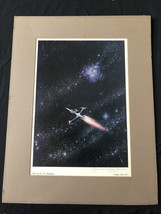 Hero Print Signed by Frank Kelly Freas- Analong June 1972 - $237.65