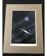 Hero Print Signed by Frank Kelly Freas- Analong June 1972 - £190.98 GBP