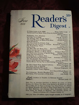 Readers Digest June 1970 Alcoholism Milton Friedman James A. Michener  - £10.76 GBP