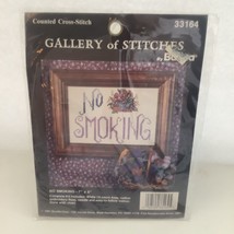 Bucilla Gallery of Stitches No Smoking Sign  7”x 5” - $7.98