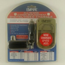 Empire All In One Canon Replacement Digital Video Charger DVU CAN-Factory Sealed - $13.34