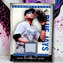 2008 SP Legendary Cuts Alex Rios #DS-AR Destination Stardom Jersey Blue ... - £1.98 GBP