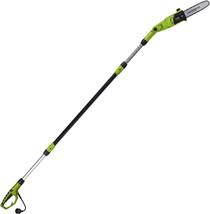 8-Inch Corded Electric Pole Saw, Green, Earthwise Ps44008, 60.5-Amp. - £88.71 GBP