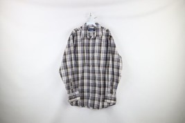 Vintage Wrangler Mens Size 2XL XXL Western Rodeo Pearl Snap Button Shirt Plaid - £30.55 GBP