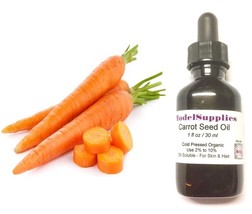 Carrot Seed Oil Bulk Lot 8oz diy ingredient hair treatment crepe skin dropper - £39.83 GBP
