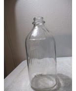 Vintage Sterling Dairy Glass Milk Bottle Half Gallon Wauseon Ohio - €13,75 EUR