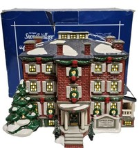 Department 56 Snow Village &quot;Old Chelsea Mansion&quot; Clement C. Moore #54903... - $37.39