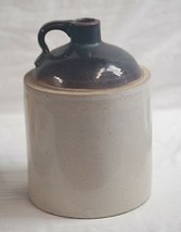 Old Vintage Antique Primitive Stoneware Crock Art Pottery Jug Jar Countr... - £31.64 GBP