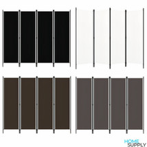 Modern 4-Panel Room Divider Screen Panel Privacy Wall Partition Dividers Screens - £33.62 GBP+