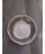 Vintage Wilton Columbia pewter salad bowl Queen Anne design size 7” x 1... - $19.80
