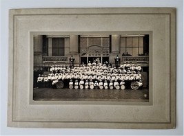 Antique Allentown Juvenile Band Photograph Pa Albumen Lehigh Co White Uniforms - £56.88 GBP