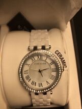 Anne Klein Ceramic AK 2201wtsv Women’s Watch - $39.99