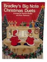 Bradleys Big Note Christmas Duets Piano Song Book 7 Songs Sheet Music 1982 - £9.46 GBP