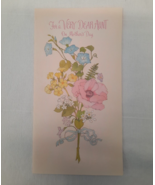 Vintage 70&#39;S Mother&#39;s Day Card &quot;For a Very Dear Aunt&quot; by Gibson + Envelo... - $6.88