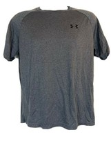 Men&#39;s Gray Under Armour The Tech Tee Shirt. M. 100% Polyester. Short Sleeve - £9.47 GBP