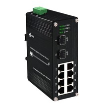 Industrial 8-Port Gigabit Ethernet Switch Din Rail Mount 8 Port Rj45 10/... - $326.99