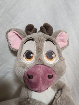 Sven Disney Parks Baby Grey Purple Donkey Reindeer 11&quot; Very Soft - £11.59 GBP