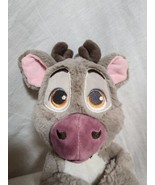 Sven Disney Parks Baby Grey Purple Donkey Reindeer 11&quot; Very Soft - £11.45 GBP