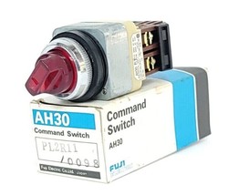 Nib Fuji Electric AH30-PL2R11/0098 Selector Switch 2W 30V 2 Position - $109.95