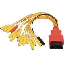 16 Pin Jumper Cable Safe Connection Female OBD Connector Diagnostic Cable - $24.70