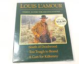 NEW LOUIS L'AMOUR Three Audio Dramatizations audiobook 3 CD set compact ... - $46.00