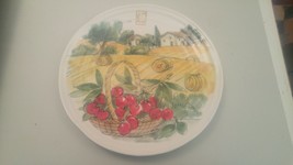Large CE.VA Ceramica Made in Italy Plate Platter 15 1/4 Inch Pizza Tuscony - £23.48 GBP