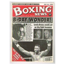 Boxing News Magazine July 23 1993 mbox3436/f Vol.49 No.30 8-Day wonder! - £3.07 GBP