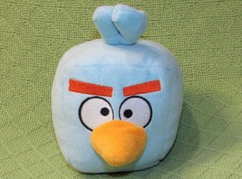 Angry Birds Blue Ice Cube Space Plush 4&quot; Commonwealth Rovio Stuffed Animal Toy - £20.86 GBP