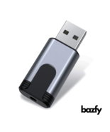 USB External Sound Card 2-in-1 Audio Adapter for Windows PS4 PS5 Mac Laptop 3.5 - $14.00