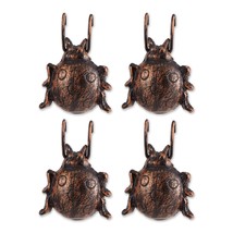 Ladybug Cast Iron Pot Hanger set of 4 - £18.97 GBP