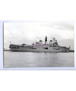 na4636 - Royal Navy Aircraft Carrier - HMS Ark Royal - photograph in 1987 - $4.02 CAD