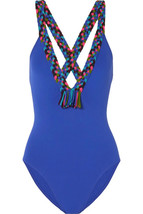 ERES MUCHACHA MAMB MED BLUE COLORFUL STRAPS One-Piece Swimsuit SIZE 38,4... - £111.97 GBP