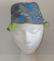 Carter's Bucket Hat Cap Green blue Size 2-4 Toddler Sharks Sea life - $14.80