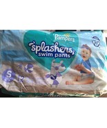 Pampers Splashers Disposable Swim Pants Diapers 12  Count Size Small 13-... - $150.53 MXN